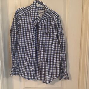 1989 Place Blue and White Checkered Button-Down Shirt